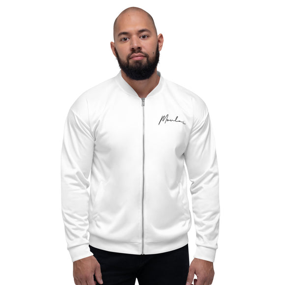 Veste Bombardier Moula Paris Homme - Blanche