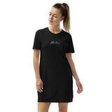 Robe t-shirt en coton bio Moula Paris - Centré