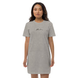 Robe t-shirt en coton bio Moula Paris - Centré