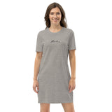 Robe t-shirt en coton bio Moula Paris - Centré