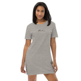 Robe t-shirt en coton bio Moula Paris - Centré